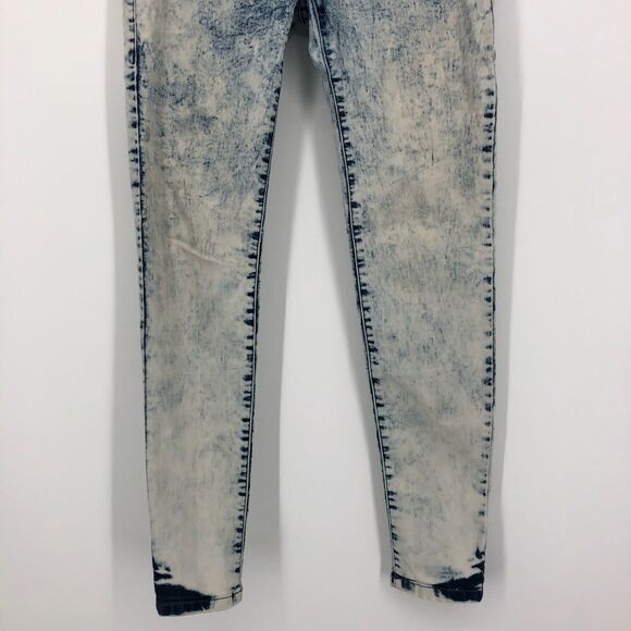 SNEAK PEEK‎ Acid Wash Skinny Fit Jeans - Picture 3 of 10